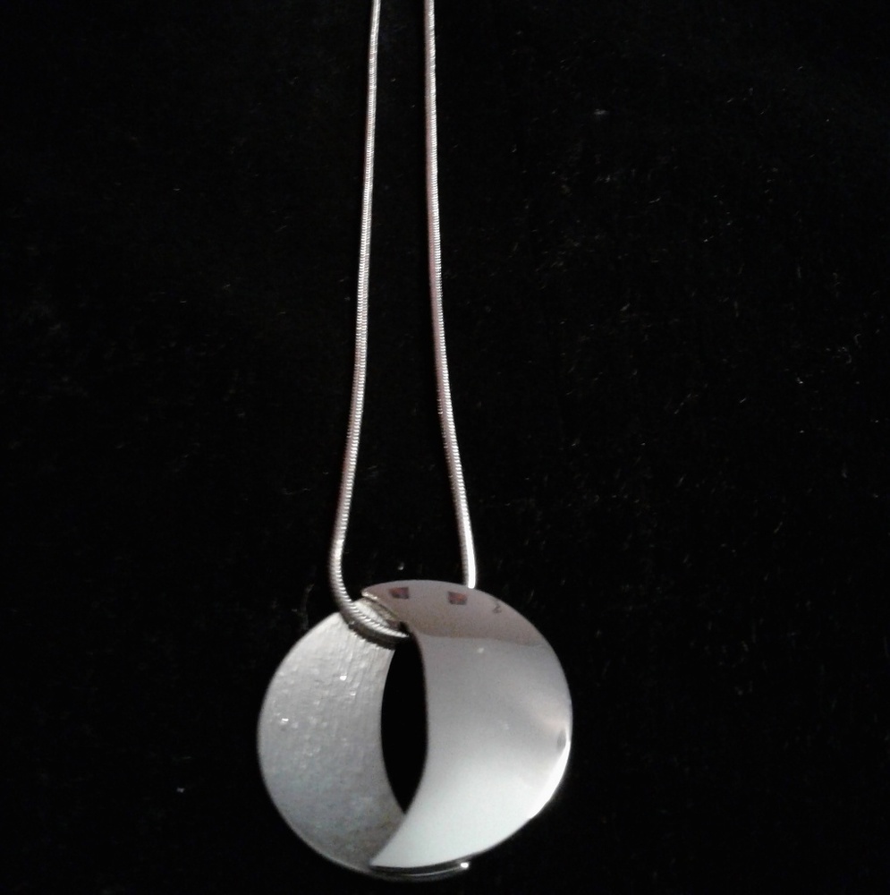 Lia Sophia silver plated necklace